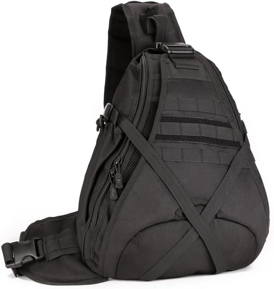 WOTOW Tactical Assault Pack, 55L MOLLE Backpack Military Gear Rucksack Combat Camping Hiking