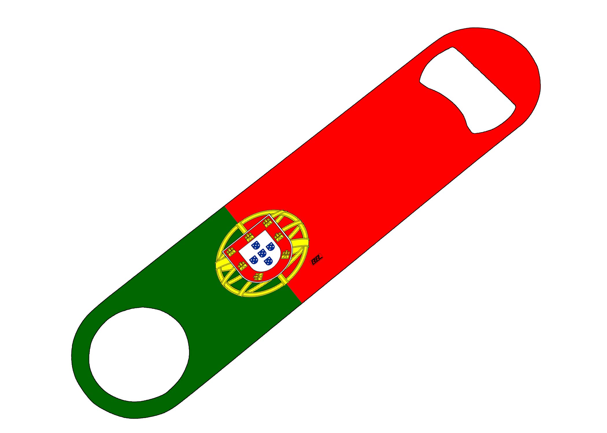 Portugal Flag Speed Bottle Opener Heavy Duty Gift Portuguese