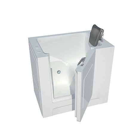 Meditub Mt2739rws Compact 27 By 39 By 36 Inch Walk In Soaker