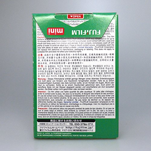 Fujifilm Film pour Appareil Photo instantané Instax Mini 100 Photos pour Fuji 7s 8 25 50s 90 300 Appareil Photo instantané Share SP-1 - Image 3
