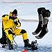Heated Socks for Men and Women, Battery Powered Socks Heated Unisex to Keep You Warm All Day - Heated Ski Socks Must Have for Winter Weather - Patterns and Colors May Vary