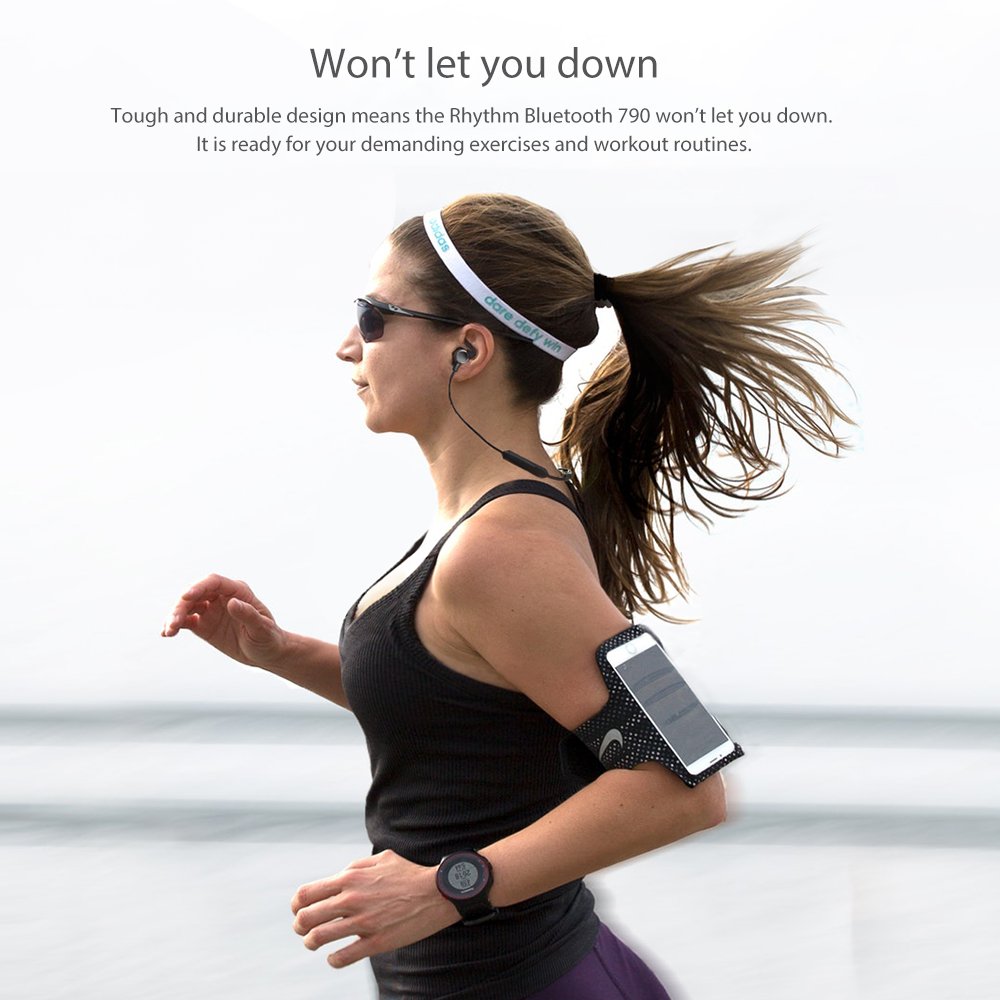 Wireless Headphones - Wieppo Bluetooth Headphones Wireless 4.2 Magnetic Earphones with MIC, Volume Control, Sweatproof Sport Earbuds In Ear for Running, Workout, 5Hrs Playtime, Multipoint, Secure Fit