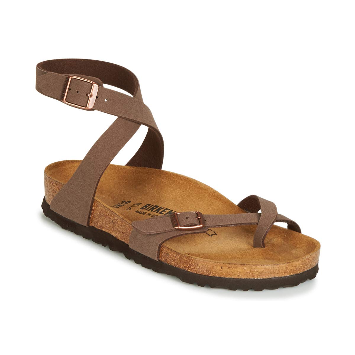 Birkenstock Yara Sandals Women Brown - 3.5 - Sandals Shoes