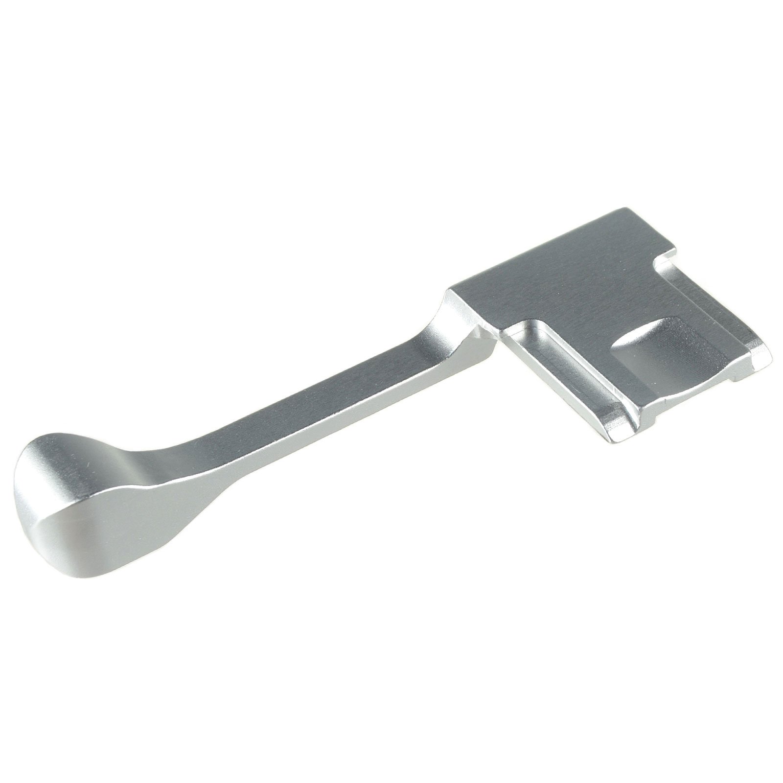 DSLRKIT Long Thumbs Up Grip for Micro DSLR Camera Fuji X-M1/X-A2/X-A1/X-100T/X-30 (Silver)