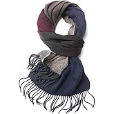 Novawo Wool Scarf Soft Warm Winter Scarves Wraps for Women and Unisex