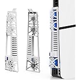 PS5 Slim Cooling Fan for PlayStation 5 Slim Disc & Digital Edition - Silent RGB Turbo Fans with USB 3.0 & 3-Speed Airflow - NOT for Original PS5 or PlayStation 5 Pro, Fits Vertical Stand Accessories