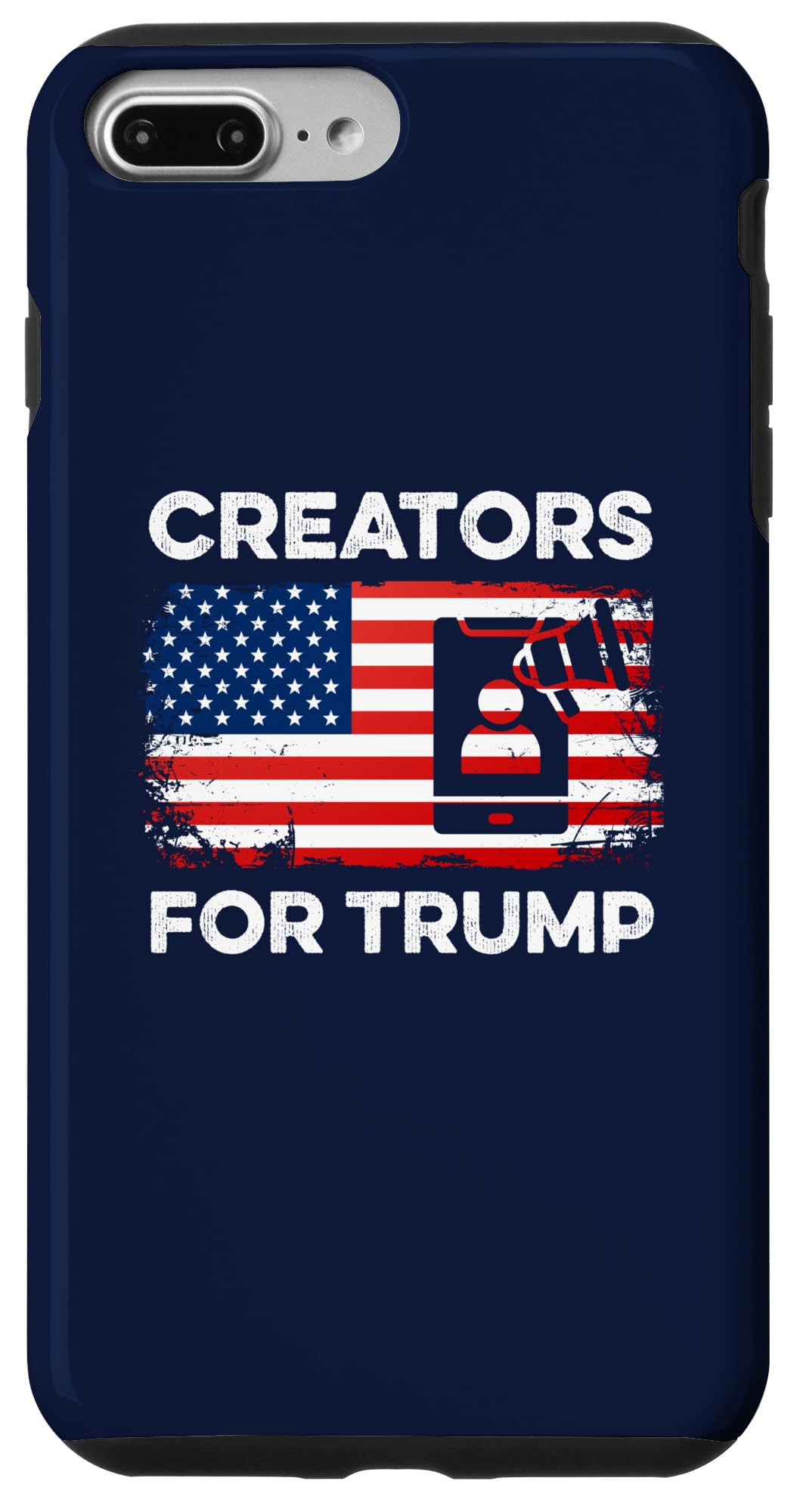 iPhone 7 Plus/8 Plus Creators For Trump 2024 Funny Election Vote Content Creator Case