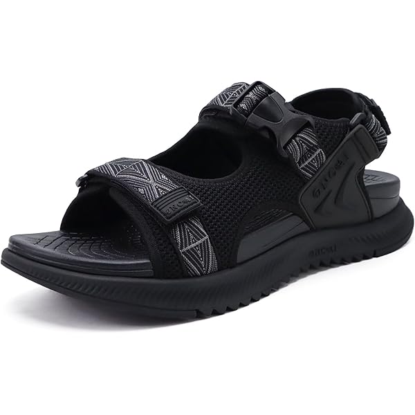 Sandalias De Malla Con Puntera Cerrada Para Hombre - Transpirables, Suela Antideslizante Acolchada, Ligeras Y Protectoras Para Verano