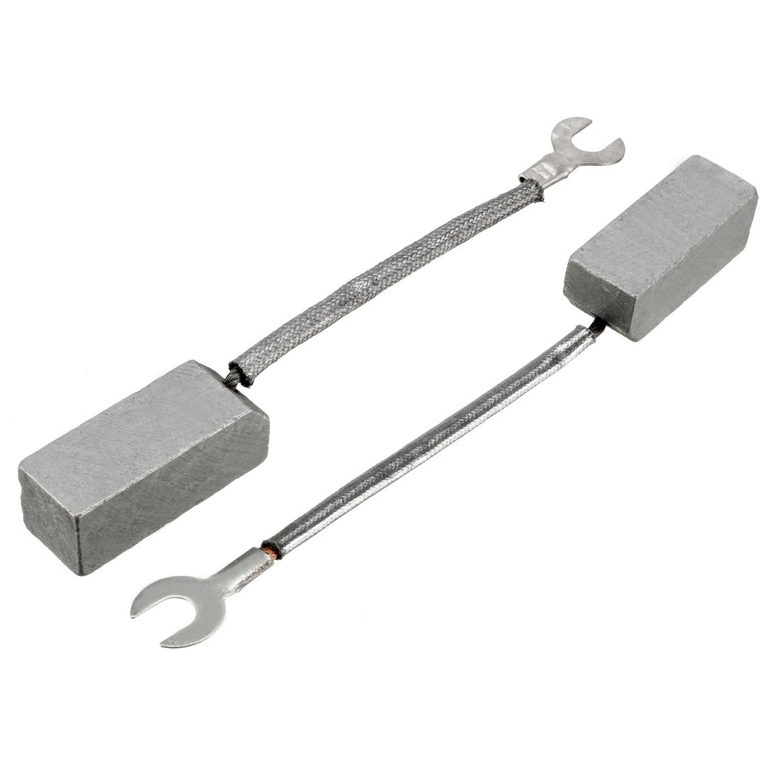 sourcing map 2Pcs Carbon Brushes,32mmx12mmx12mm Graphite for Electric Motor,Power Tool,Replacement Parts