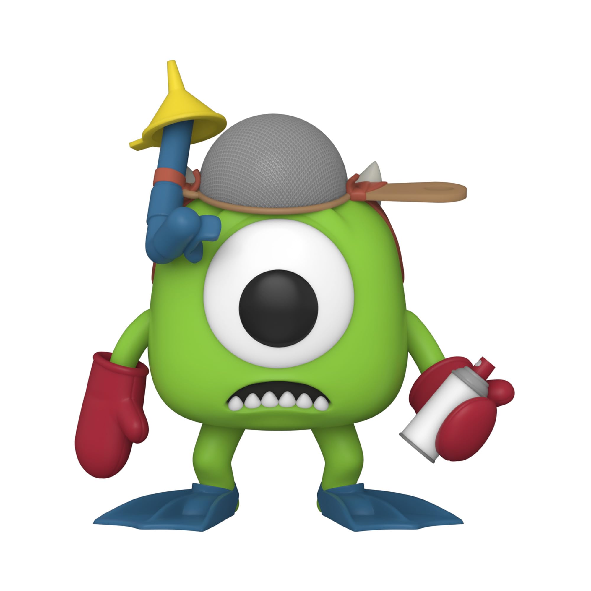 Funko POP! Disney Pixar: Monsters Inc 20th - Mike Wazowski With Mitts - Collectable Vinyl Figure - Gift Idea - Official Merchandise - Toys for Kids & Adults - Movies Fans
