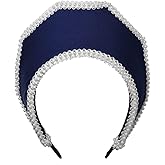 BPURB Victorian Vintage Headwear for Women Elizabethan Tudor Coronet Pilgrim Costume Accessory Anne Boleyn Hat