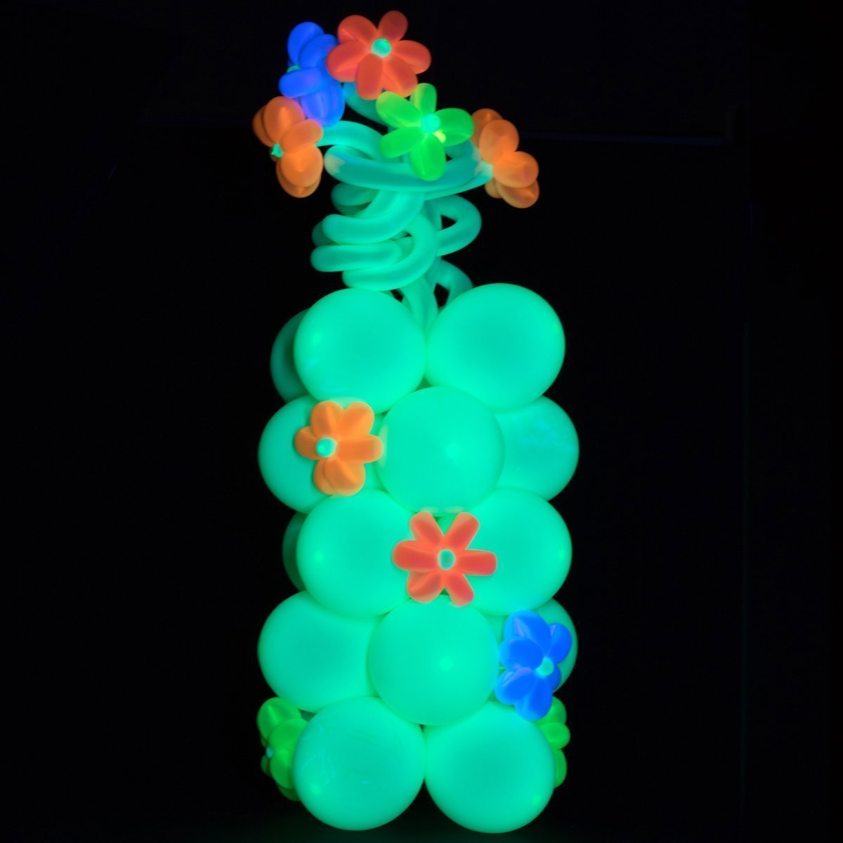 Glow King UV Blacklight Reactive Fluorescent / Neon Glow Party Balloons eBay