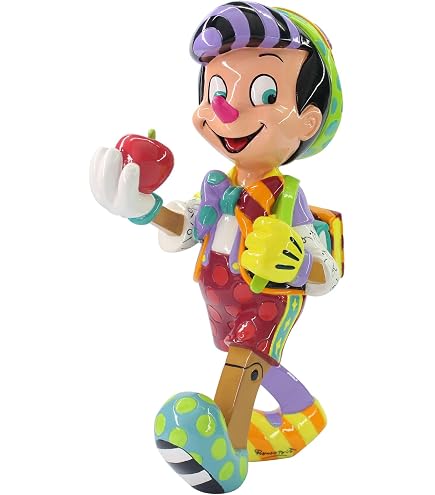 Amazon.com: Enesco Disney Britto Pinnochio Jiminy Cricket Posing