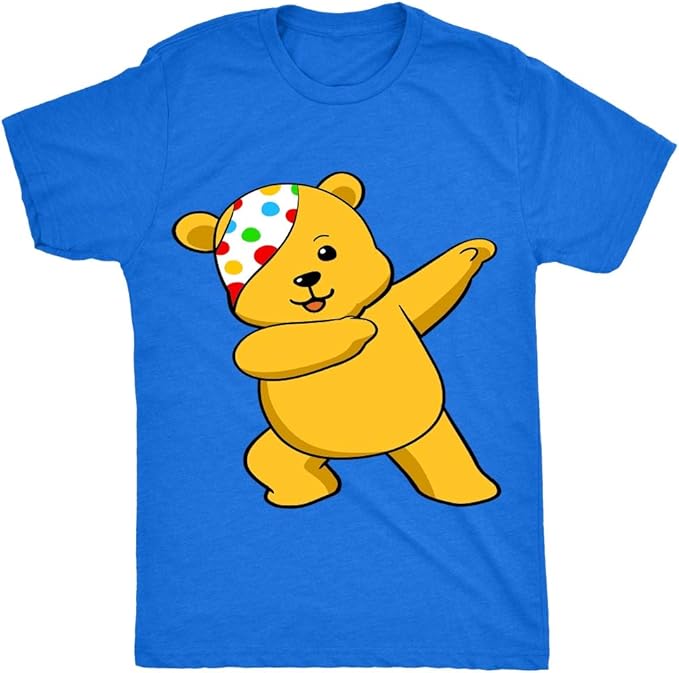 HippoGem Dabbing Pudsey Bear Eye Patch Hat Spotty Support Donations