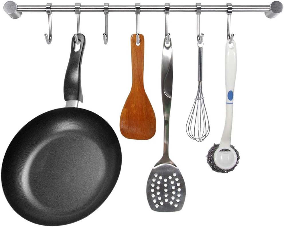 ganci per appendere pentole e padelle