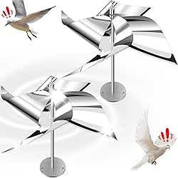 2 Pack Reflective Wind Powered Scare