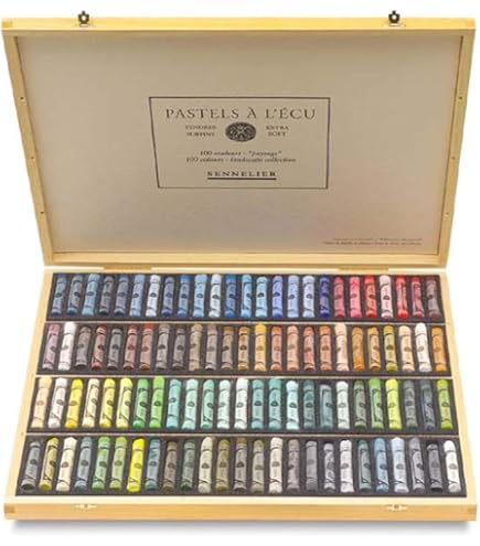 Amazon.com: SENNELIER Extra-Soft Pastel Full Stick Wooden Box Set