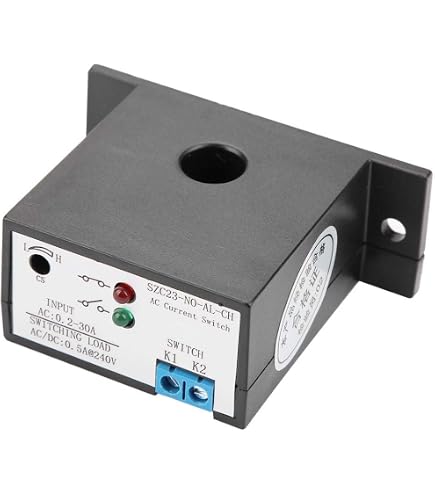 Relais à Induction M3050/M3056 – Détection De Courant 0.2-30 A, Auto-alimenté, Réglable – Pour Surveillance électrique Industrielle Ou Domestique - 6