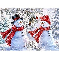 5D Full Drill Diamond Painting Kit, DIY Diamond Rhinestone Painting Kits for Adults Embroidery Arts Home Decor Santa Claus and Animals 15.7x11.8in 1 Pack by SingyaBRA