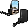 UNIGT Factory-style Non-destructive Side View Mirror Compatible with 2016-2024 Polaris General 1000 EPS XP 4 1000 Rear Sideview Mirrors to Pro-Fit Cage Factory Mount