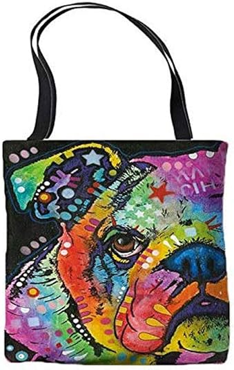 Cute diseño de perro Boston Terrier Series bolsa Bolsas muilt color