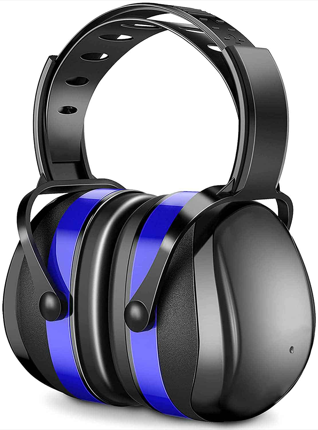 YANKUIRUI Ear Defenders Muffs Noise Reduction SNR 36dB Safety Ear Protectors Provide Hearing Protection For Shooting,Construction,Yard Work,Machinery Work Mowing (Blue)
