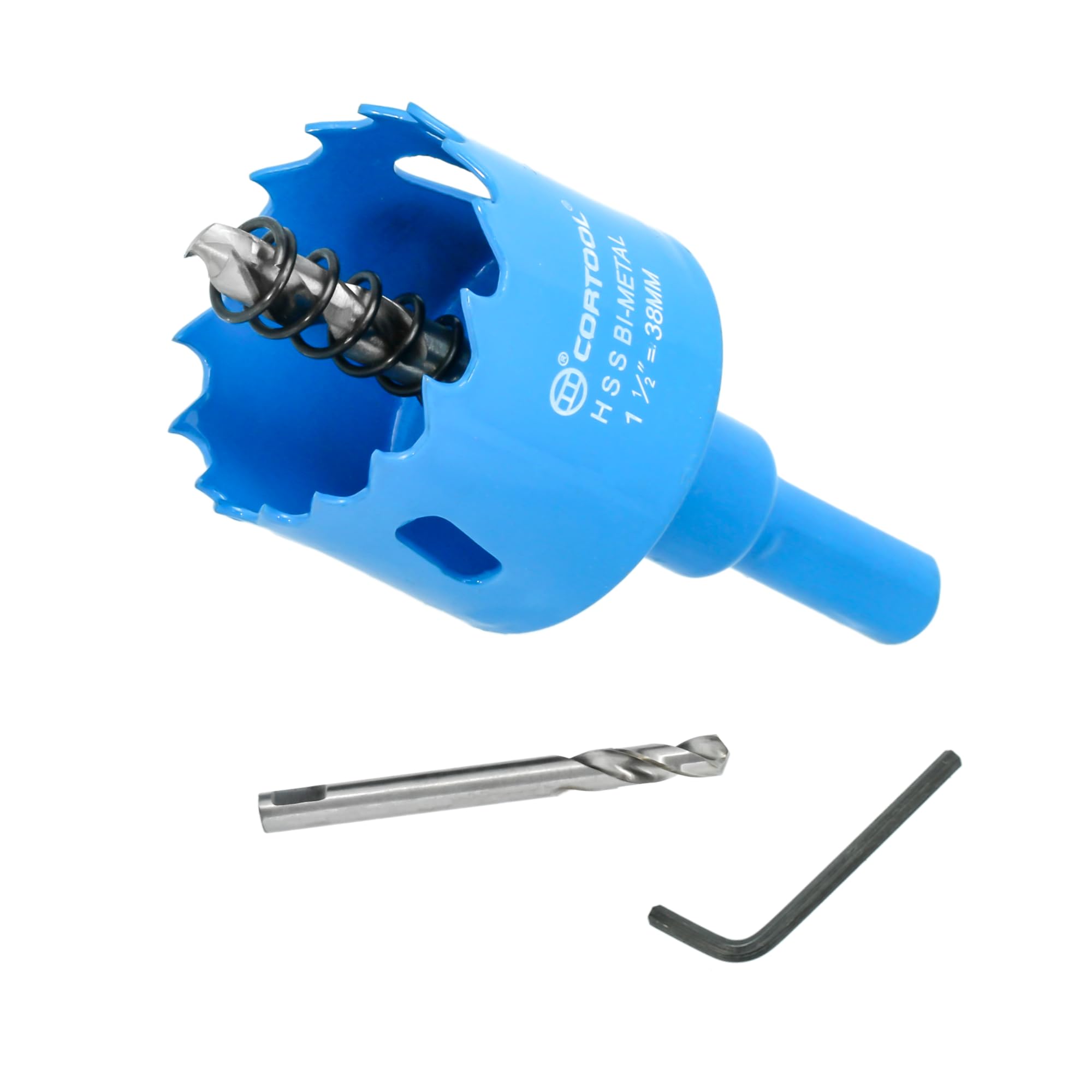 1-1/2 Inch Hole Saw with Arbor for Metal and Wood
