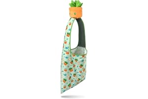 TeeTurtle - Plushie Tote Bag - Succulent - From the creators of the Original Reversible Octopus Plushie - Take Your Plush Pal Wherever You Go!