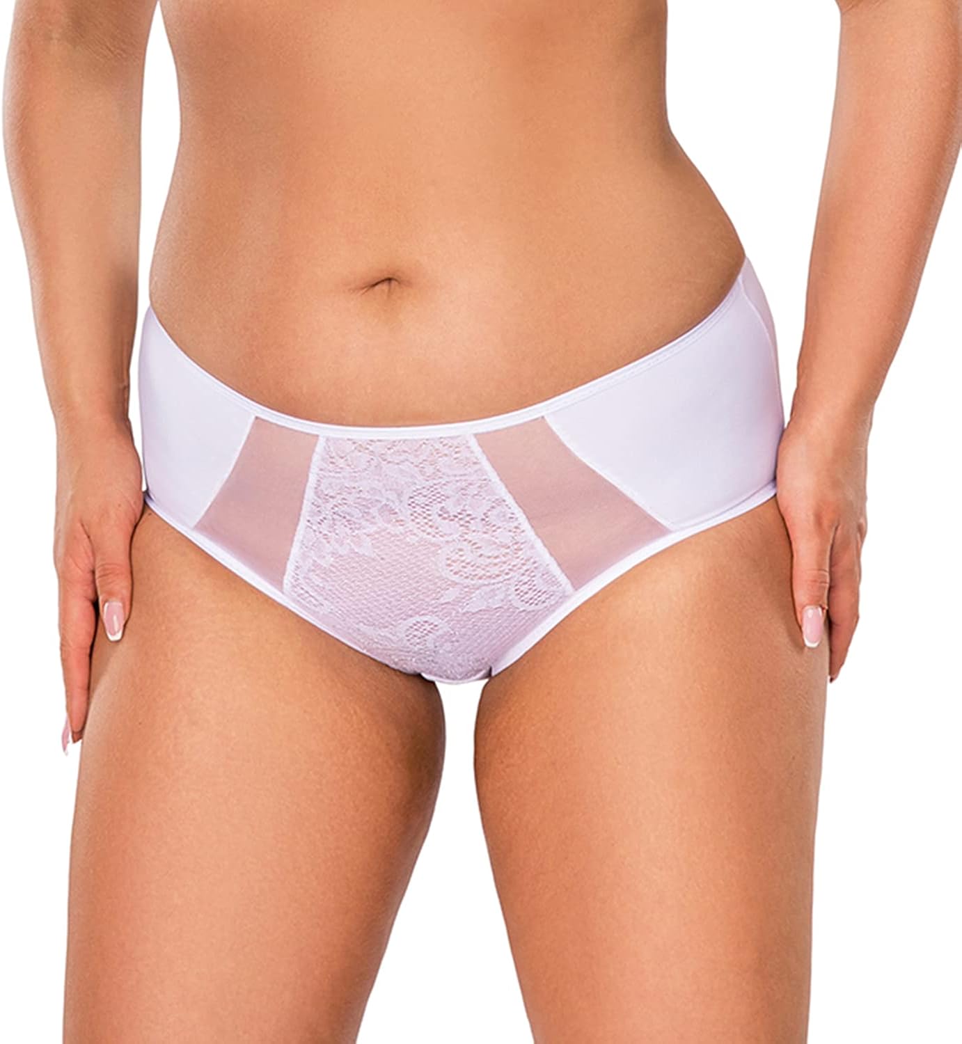 Vivisence Slip Femminile Elegante con Pizzo 1044W : Amazon.it