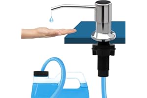 izolor Soap Dispenser for Kitchen Sink, Kichen Sink Soap Dispenser, 47"" Extension Tube kit, Under Sink Soap Dispenser Pump, 