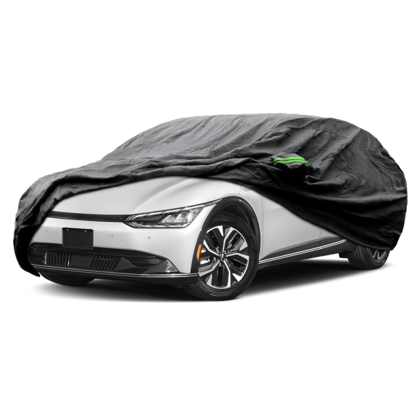 Photo 1 of Proadsy 2025 Upgrade Car Cover Custom Fit for Kia EV6 2022-2025, Waterproof All Weather for Automobiles, Full Exterior Cover Rain Snow Sun Protector Indoor Outdoor Car Cover