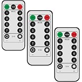Dreamworth 8 Mode StringLight 13 Keys Remote Control Replacement 3 Pcs