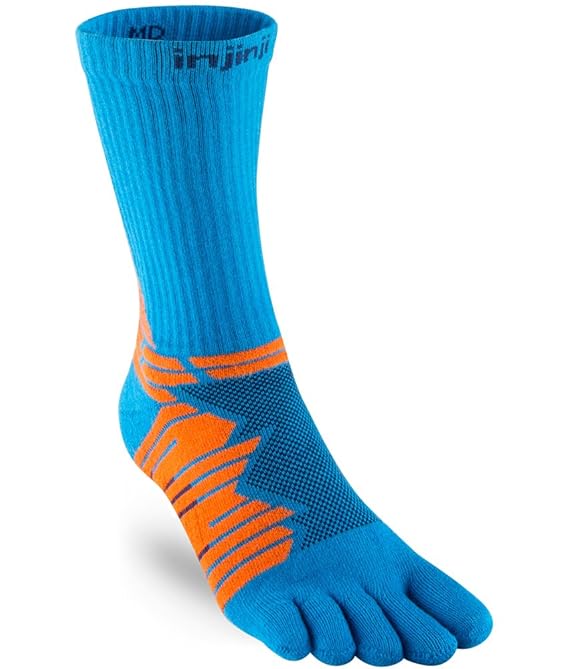 Injinji Ultra Run Crew Blu Size : 40-44