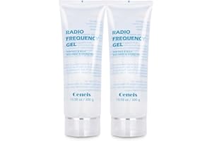 Oeneis Radio Frequency Gel for Use with RF Facial Machine, Conductive Gel for Face Microcurrent, Use for Skin Soothing and Hydrating, 300g Tube (Pack of 2)
