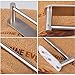 HOMEIDEAS 3M Self Adhesive Towel Bar 15.6-Inch Towel Hanger Bathroom SUS304 Stainless Steel Towel Rack Bath Wall Shelf Hanging Towel Stick On Sticky Hanger,Brushed Nickel