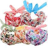 Floral Twist Chiffon Headbands by Acorn Days