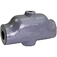 Midline Valve S1556 Boiler Air Scoop Valve for Hydronic Heating Applications; 3/4 in. FIP Connections; Cast Iron, Black