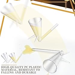 Gerrii 6 Pcs Champagne Shooter Champagne Glasses