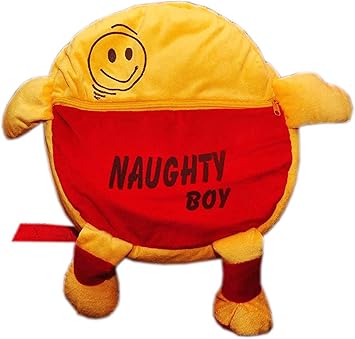 Punyah Creations Naughty Toy pithu Bag(Red and Yellow)