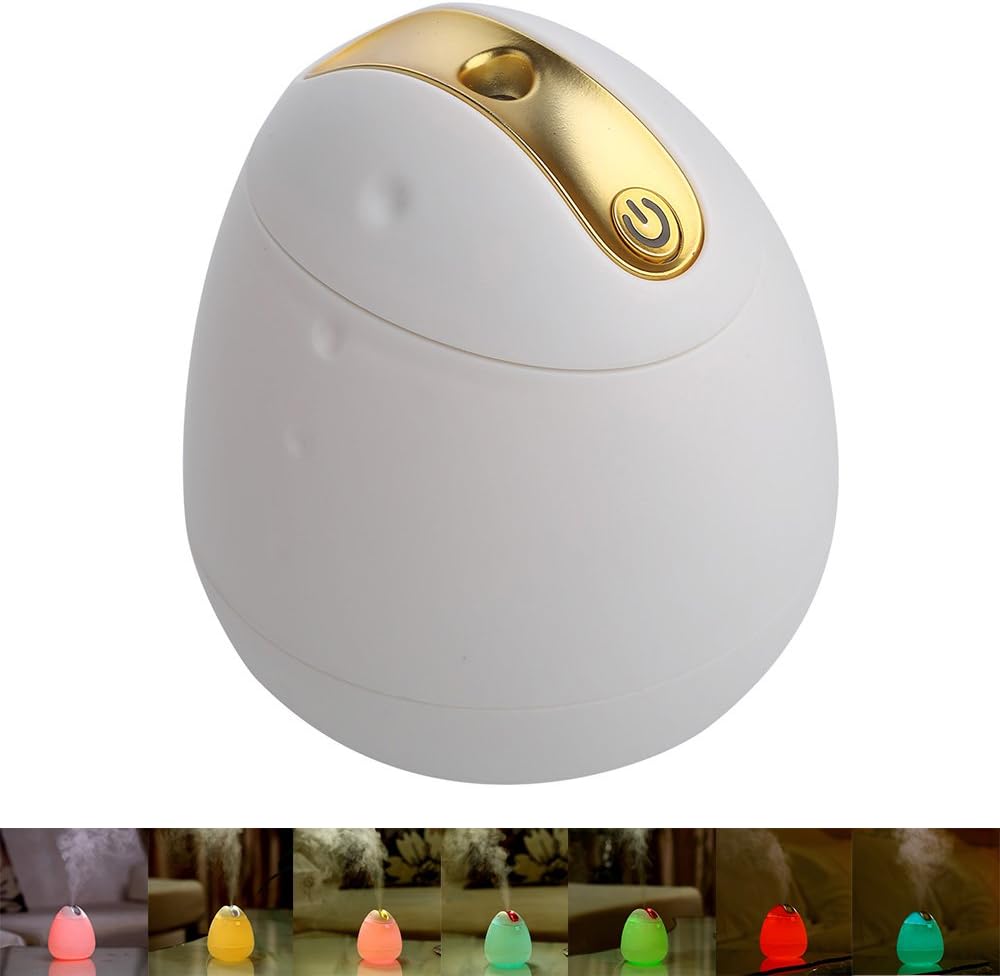 Personal Small Humidifier,Nestar Ultrasonic Cool Mist Humidifier with Colors Changing Night Lights Adjust Mist Mode Whisper Quiet Desk Travel Car Humidifiers Air Purifier for Bed-Room,Baby-Room,Office