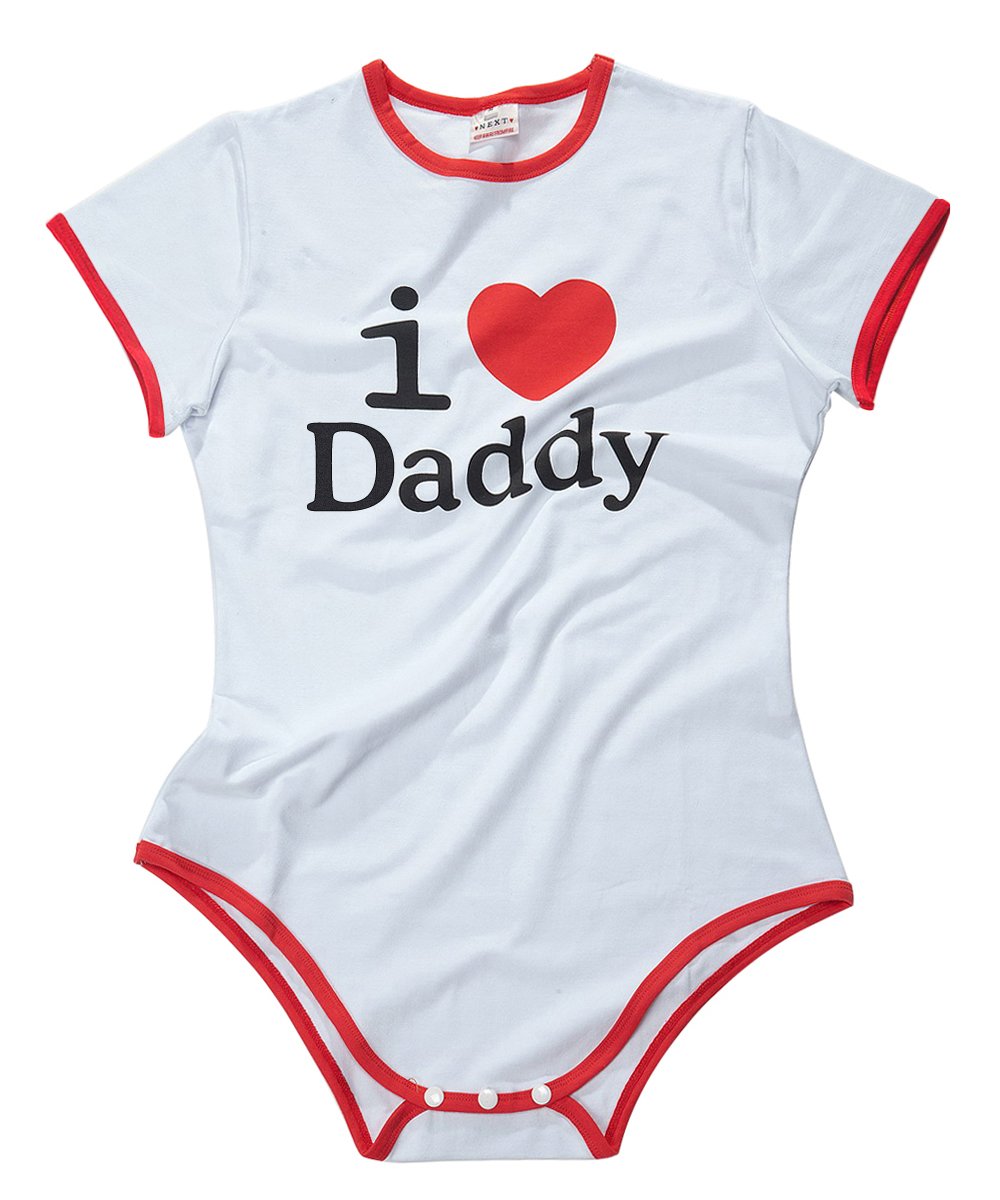 i heart daddy onesie