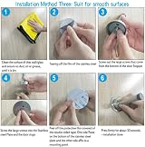 NORTHERN BROTHERS 6pk Chrome Wall Mounted Door Stops Stainless Steel Adhesive view 6