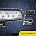 Nilight Led Light Bar 2PCS 18w Spot Driving Fog Light Off Road Lights Boat Lights driving lights Led Work Light SUV Jeep Lamp,2 years Warrantythumb 2