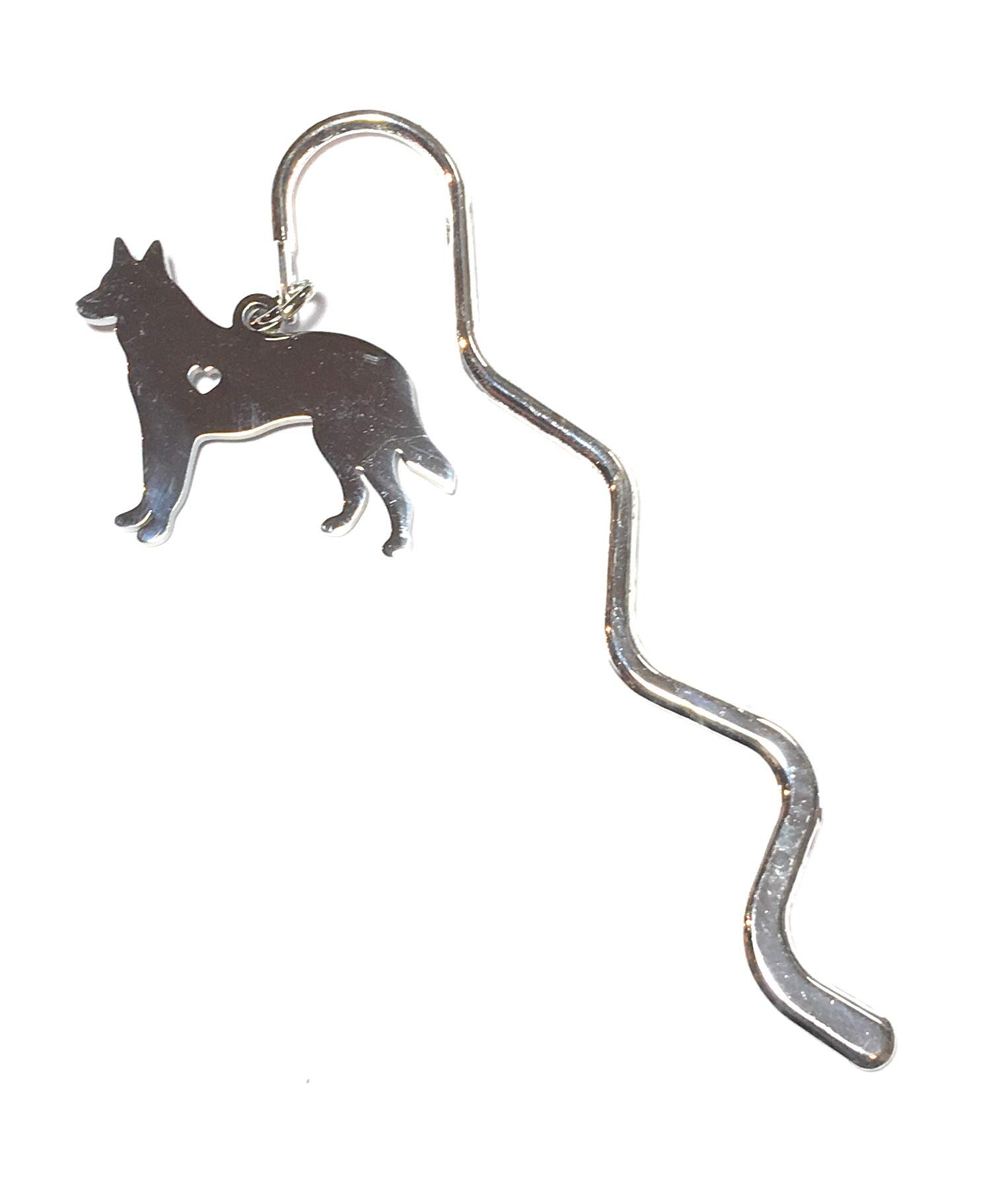 FizzyButton Gifts German Shepherd Dog Puppy Mini Bookmark in Organza Gift Bag