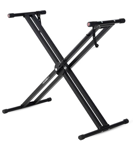 Amazon.com: Talent QRKS Quick-Draw Double-X Keyboard Stand with