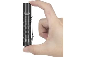 ThruNite Saber 659 Lumens Small EDC Flashlight AA Rechargeable, High Performance SST20 LED Mini Pocket Flashlight with Clip