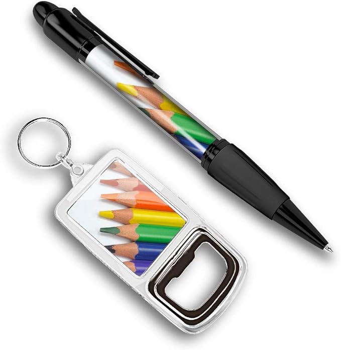 Hermoso y cómodo bolígrafo con un abridor de botellas de acrílico