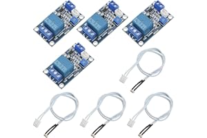 WMYCONGCONG 4 PCS XH-M131 Photoresistor Relay Module DC 12V Light Control Switch Photoresistor Relay Module Detection Sensor Automatic Light Control Switch with Cable