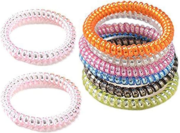 Amazon ヘアゴム スプリングゴム ヘアアクセサリー ヘアスタイルツール 髪束ねネット お団子ネット リングゴム スプリングヘアゴム ヘアアクセサリー ぐるぐる ヘアゴム 結び目 接合なしタイプ マルチカラー 8点セット Cloyes ヘアクリップ バレッタ 通販