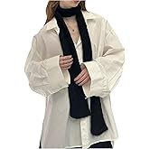 Verdusa Women's Knitted Neck Scarf Soft Winter Warm Scarves Long Shawl Wraps